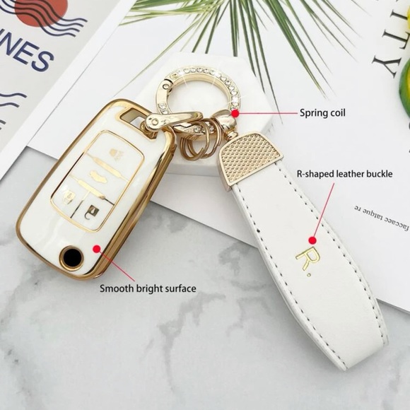 💜Keychain & key cover compatible for Chevrolet - Picture 4 of 8